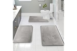 Clara Clark Memory Foam Bathroom Rug Set: The Epitome of Comfort and Absorption
