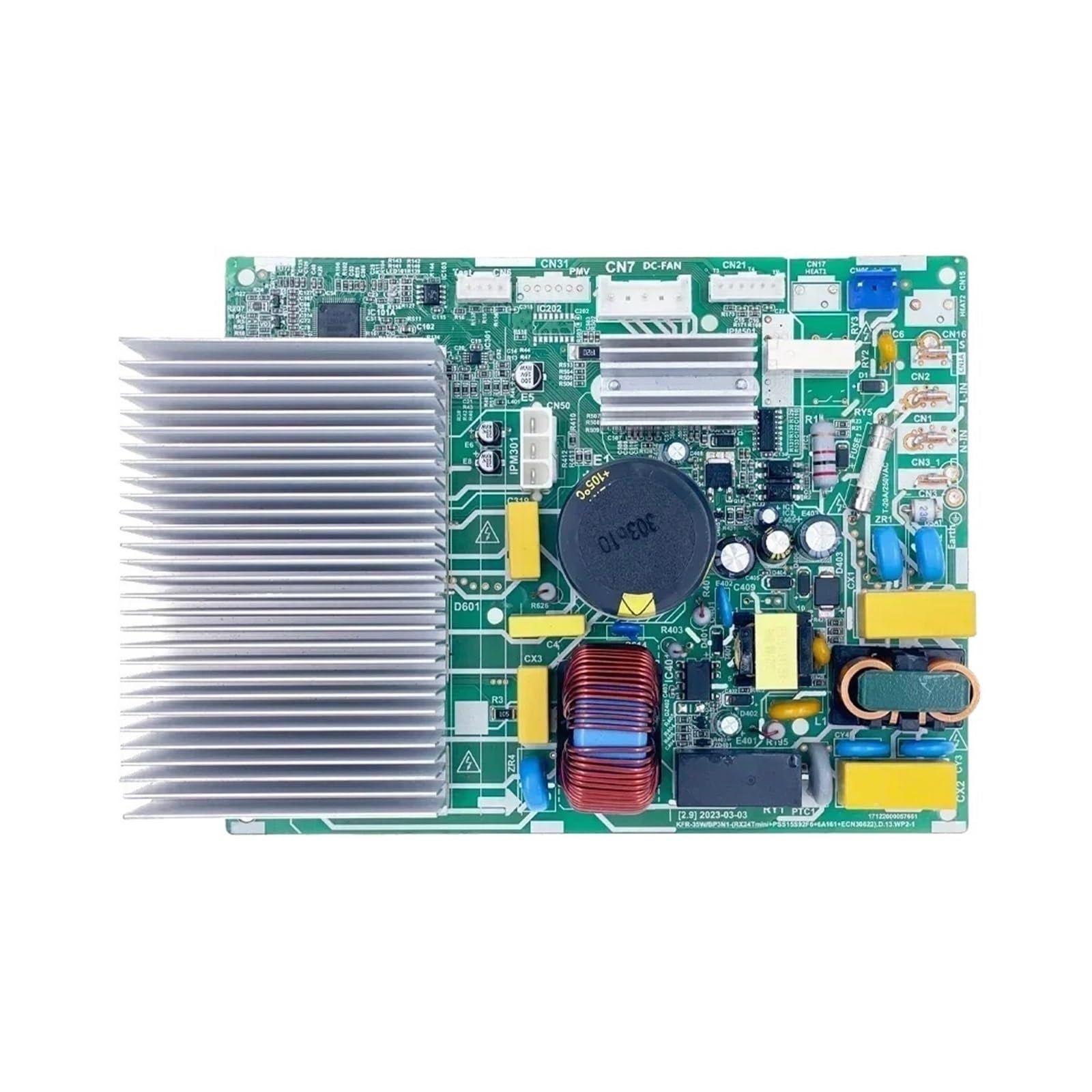 KFR-35W/BP3N1-(RX24Tmini+PSS15S92F6+6A161+ECN30622).D.13.WP2-1 PCB 17122000057661 Control Board，Compatible For Midea，Air Conditioner