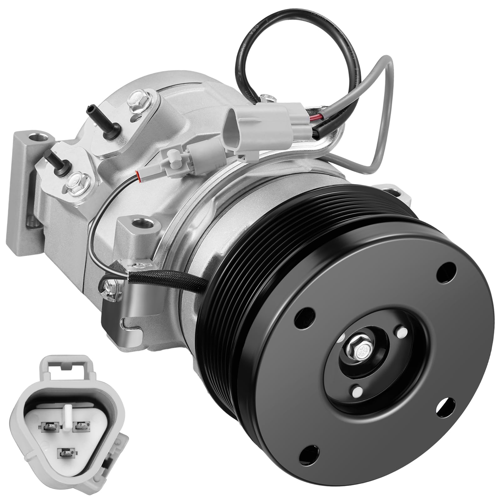 BDFHYK 158325 AC Compressor with Clutch Compatible with Toyota Tundra 10-19