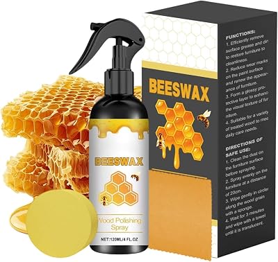 Hardwood Floor Spray Prevents Cracking Dust Removal Liquid | Furniture Wood Floor Shine Spray for Dining Room Bedroom Entryway Apartment Cabinet Table Shelf Chairs