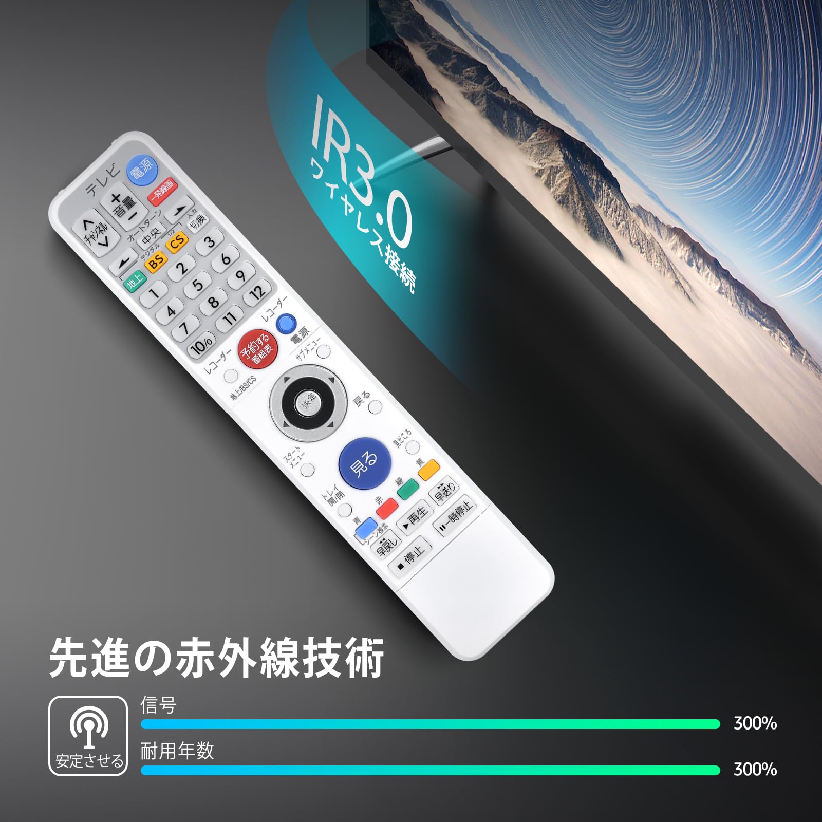 Amazon | ブルーレイレコーダーリモコン RM-D29 for MITSUBISHI