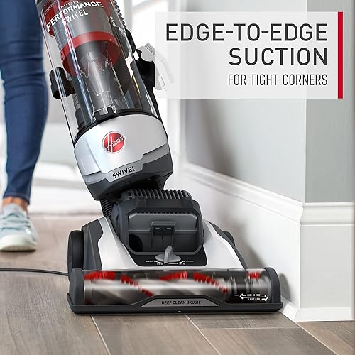 Miniatura 4 de Hoover R-UH75100 MAXLife Elite Aspiradora giratoria con filtración de medios HEPA, vertical multisuperficie sin bolsa para alfombras y suelos duros,