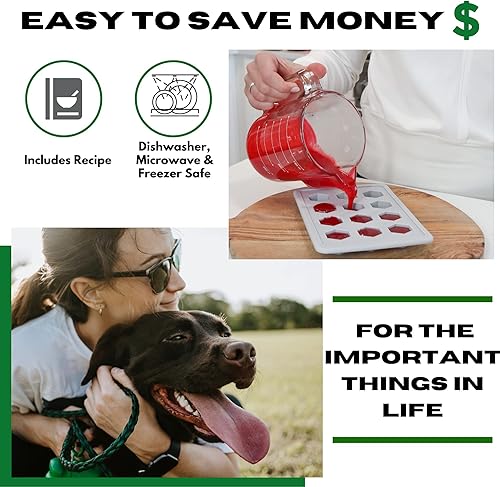 Miniatura 6 de Alpha420 Moldes grandes para gomitas con tapas, silicona de 0.3 fl oz, 24 piezas, rojo, prisma rectangular, perfecto para hacer dulces duros,