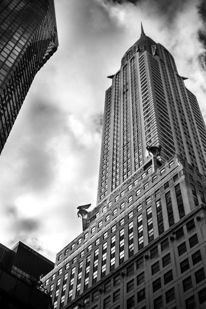 Amazon.com: Laminated Striking View of Chrysler Building with