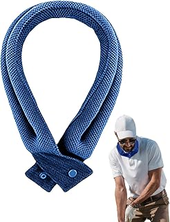 Cooling-Neck Scarf, Neck Cooling-Wrap, Hot Weather Cooling-Gear | Ideal For Cyclists, Runners, Gardeners, Hikers, Golfers And Athletes During Sports, Camping, Fishing And Outdoor Activities