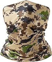 Vista 30 de BASSDASH Protección solar UPF 50+ UV Polaina para el cuello, máscara de pesca, caza, kayak, senderismo, ciclismo, esquí, deportes