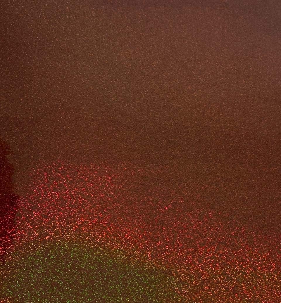 Stardust, Holographic Sign Vinyl (Brown, 12 inch x 10 ft)