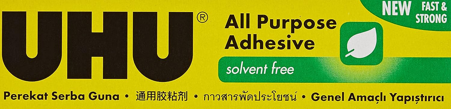 UHU All Purpose Glue Strong Solvent-Free Washable 32ml Ref 44931