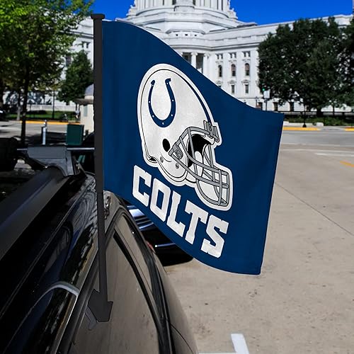 Miniatura 167 de Rico Industries NFL - Bandera de doble cara para automóvil, accesorio para auto B07NHSRDX2