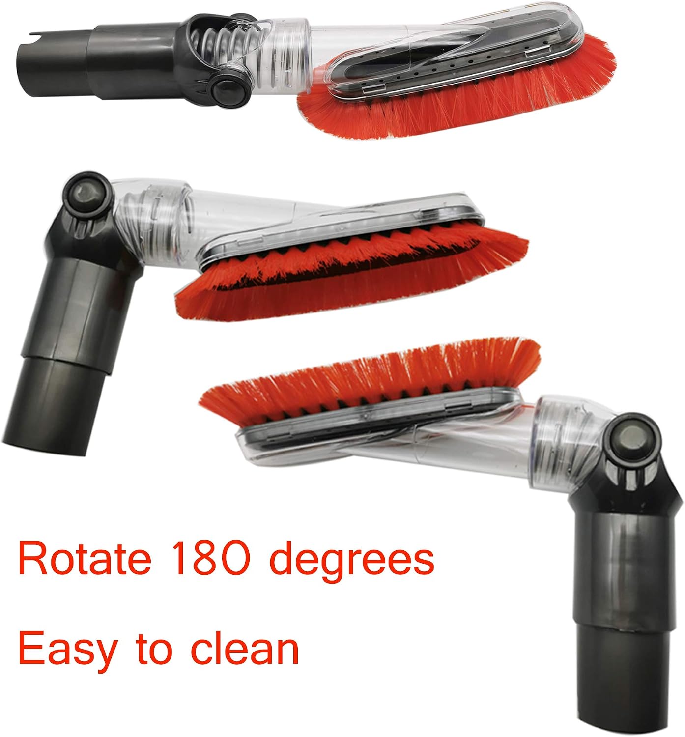 EZ SPARES Replacement Brush for Shark Vacuum Cleaner, Crevice Tool Soft Flexible Dusting Brush with PP Hair Anti-Static Use On Delicate Surface for Cleaning Furniture & Ceiling Parquet Floor Tool