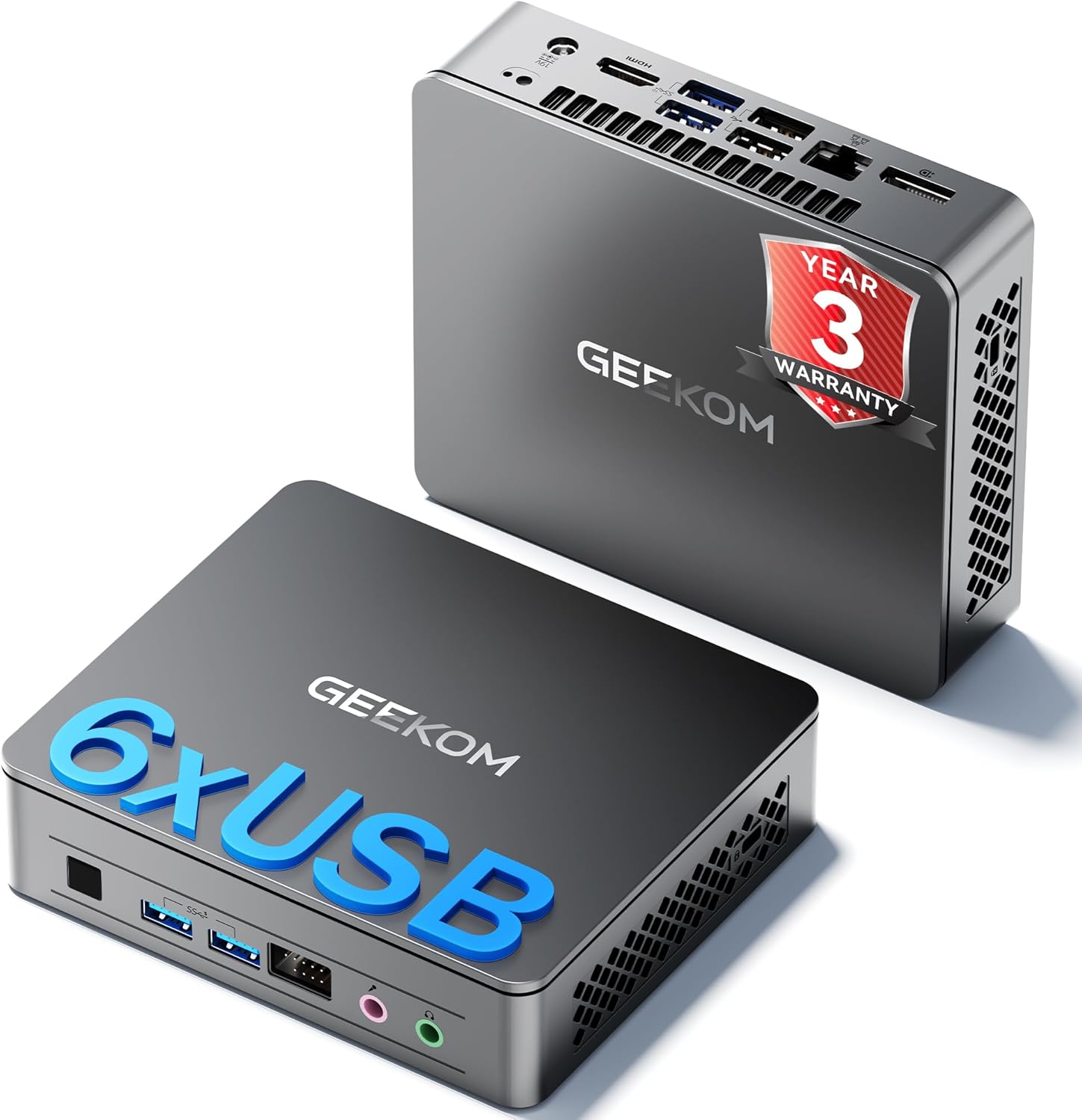 GEEKOM Air12 Lite Mini PC with 12th Gen Intel Twin Lake N150