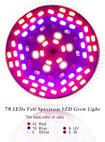Esbaybulbs LED Növénylámpa E27 Teljes Spektrum Növekedési Fény 3