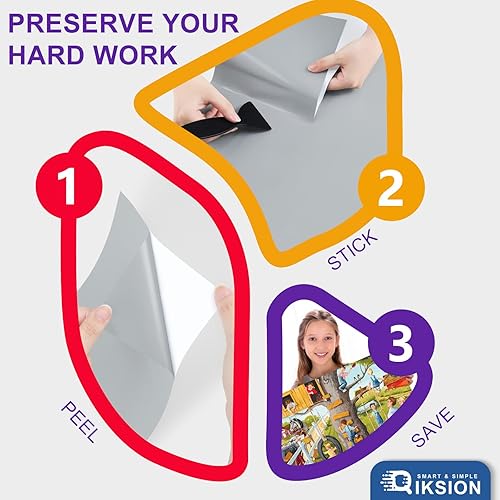 Miniatura 4 de 48 hojas de ahorro de rompecabezas, despegar y pegar, preservar 8 x 1000 piezas rompecabezas