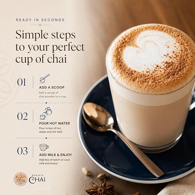 Té en Polvo Chai Orgánico Dulce y Picante - 30 Porciones miniatura 7