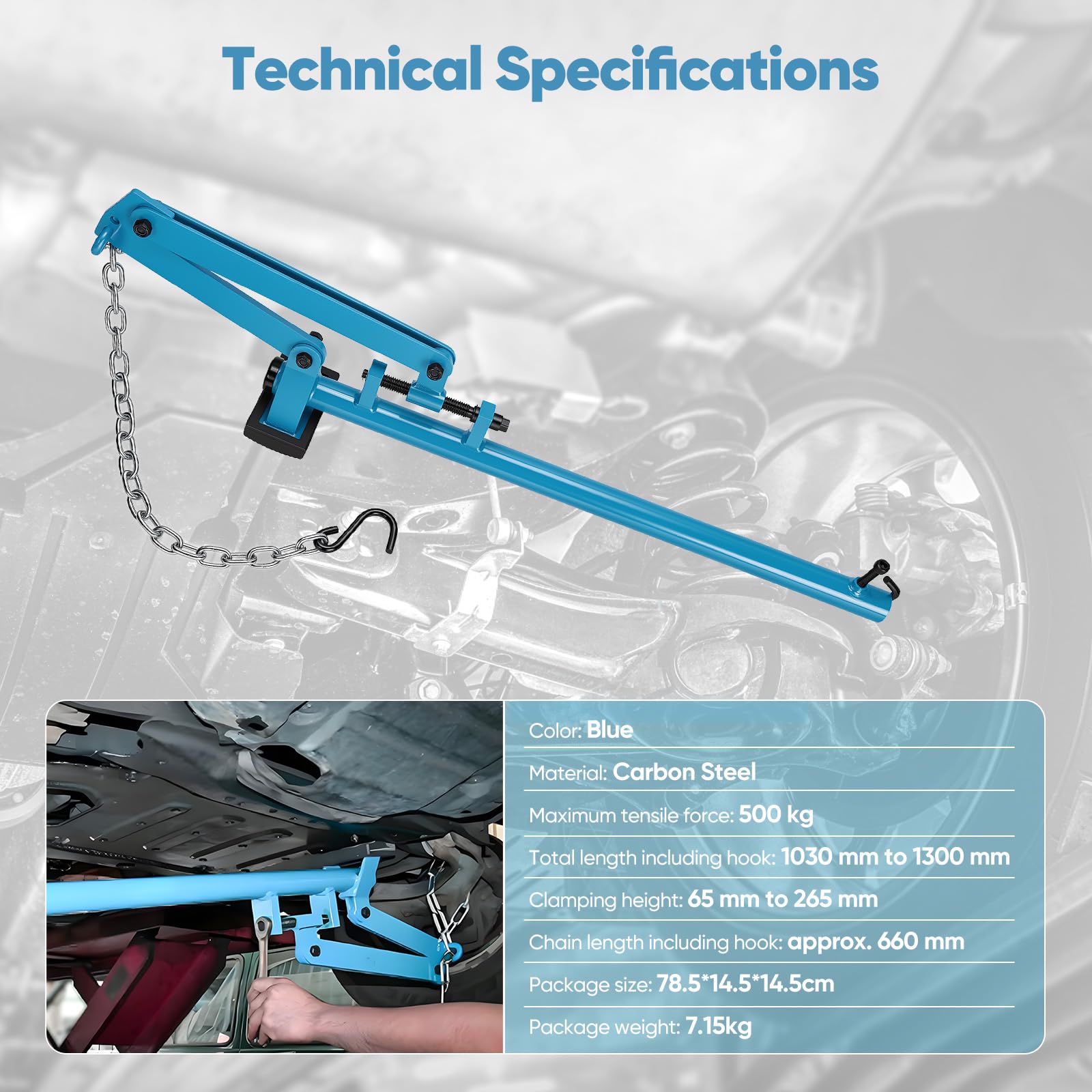 Herramienta Para Palanca Brazo Control, Separador Cojinetes Rueda Cadena Para Automóviles Barra Herramientas Reparación Automóviles Cojinetes Rueda Para Brazo Control Suspensión Y Chasis Vehículos