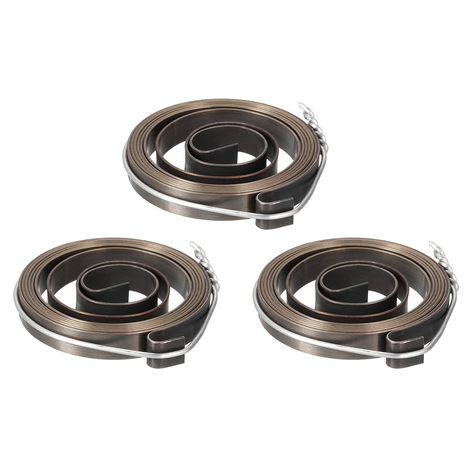Ressort de perceuse uxcell de 980mm en acier noir pour retour d'arbre de presse