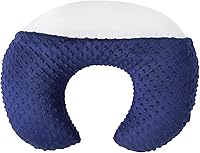 Vista 19 de Almohada de lactancia y posicionador para lactancia materna y alimentación con biberón, apuntalando al bebé, tiempo boca abajo, soporte sentado