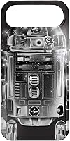 Vista 27 de Carcasa negra para iPhone 16 Star Wars R2-D2 Retro Galaxy