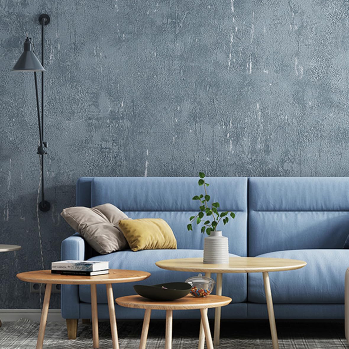 Amazon | QQZSG 壁紙 キッチン リメイクシート 簡単 壁紙シール のり