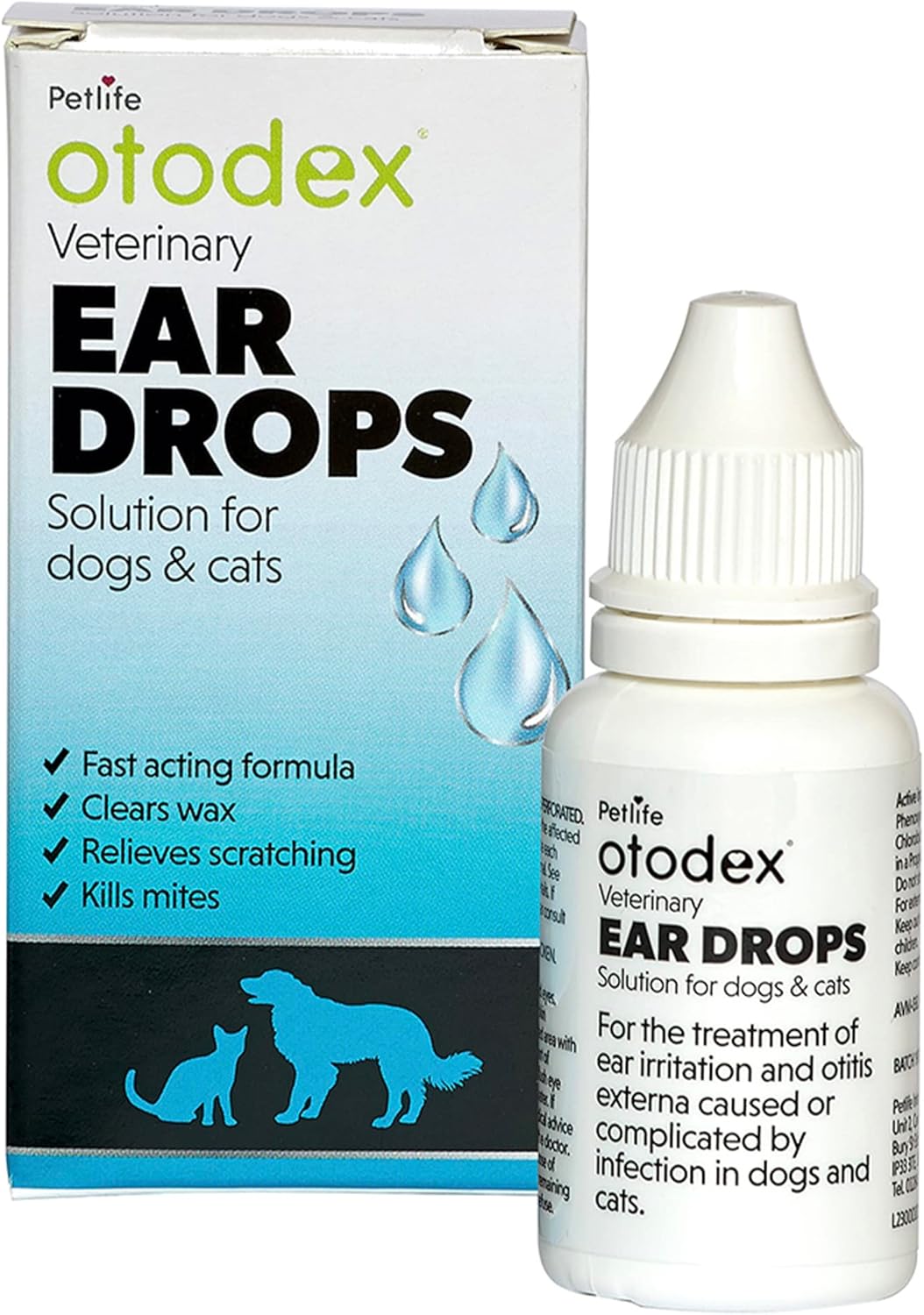 Petlife Otodex Ear Drops, 14 ml Amazon.co.uk Pet Supplies