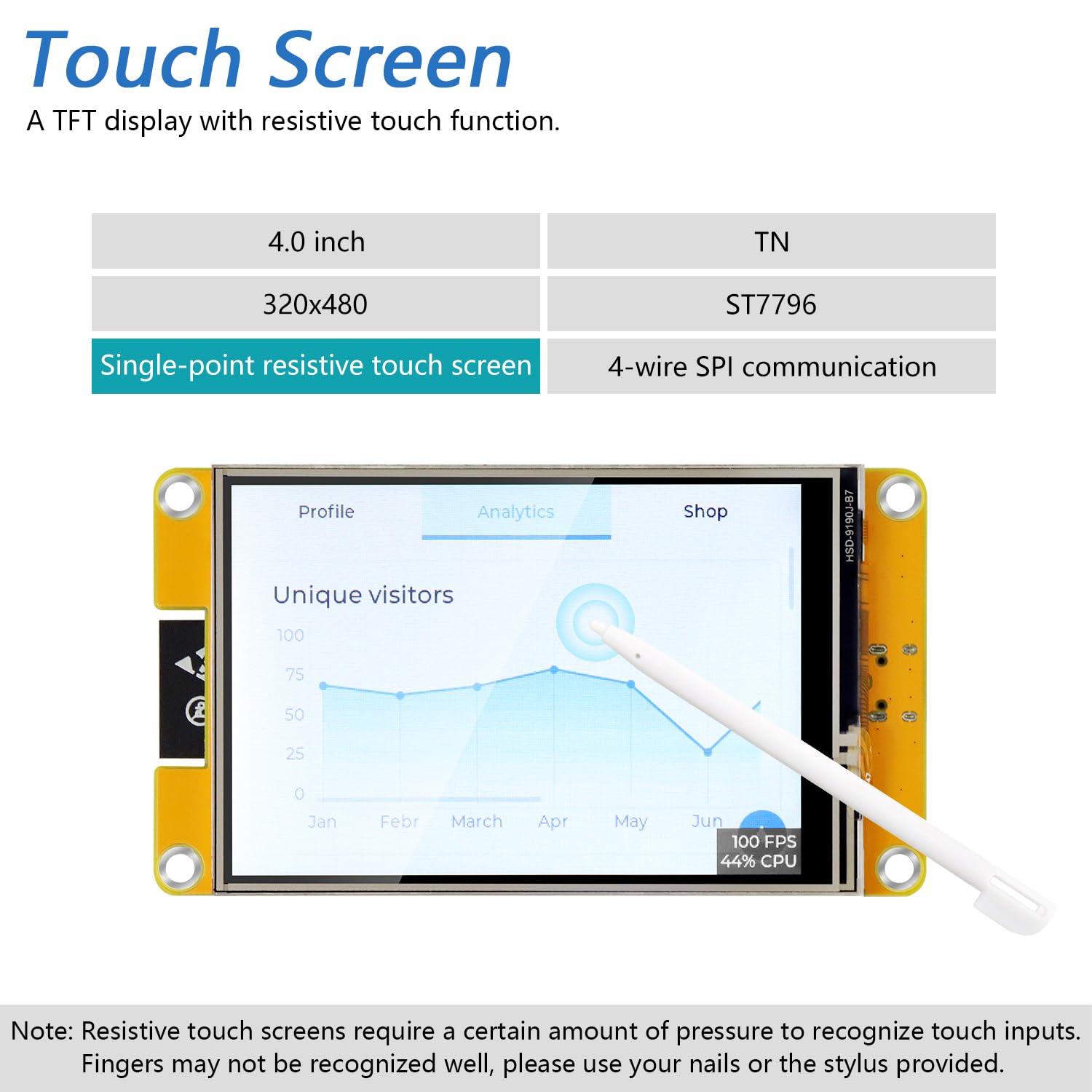 Amazon.com: Freenove Bitcoin Miner NMMiner NerdMiner, ESP32 CYD 4.0 Inch  Touch Display, 320x480 Pixel TN TFT LCD Screen ST7796 Driver, Dual-core  32-bit 240 MHz Microcontroller WiFi+BT, C Code LVGL Tutorial : Electronics