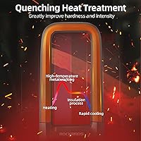 Vista 2 de ROCKBROS Bike U Lock, Heavy Duty Anti Theft with Cable Silicone Cover (Max 22.5MM Bike U Lock+Keys+Mounting Bracket)