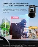 70mai Double caméra de tableau de bord avant et arrière 4K pour voiture avec Sony IMX678, STARVIS 2 vision nocturne, 4G LTE, détection de mouvement AI, ADAS, Wi-Fi 6 5 GHz, moniteur de stationnement - 6