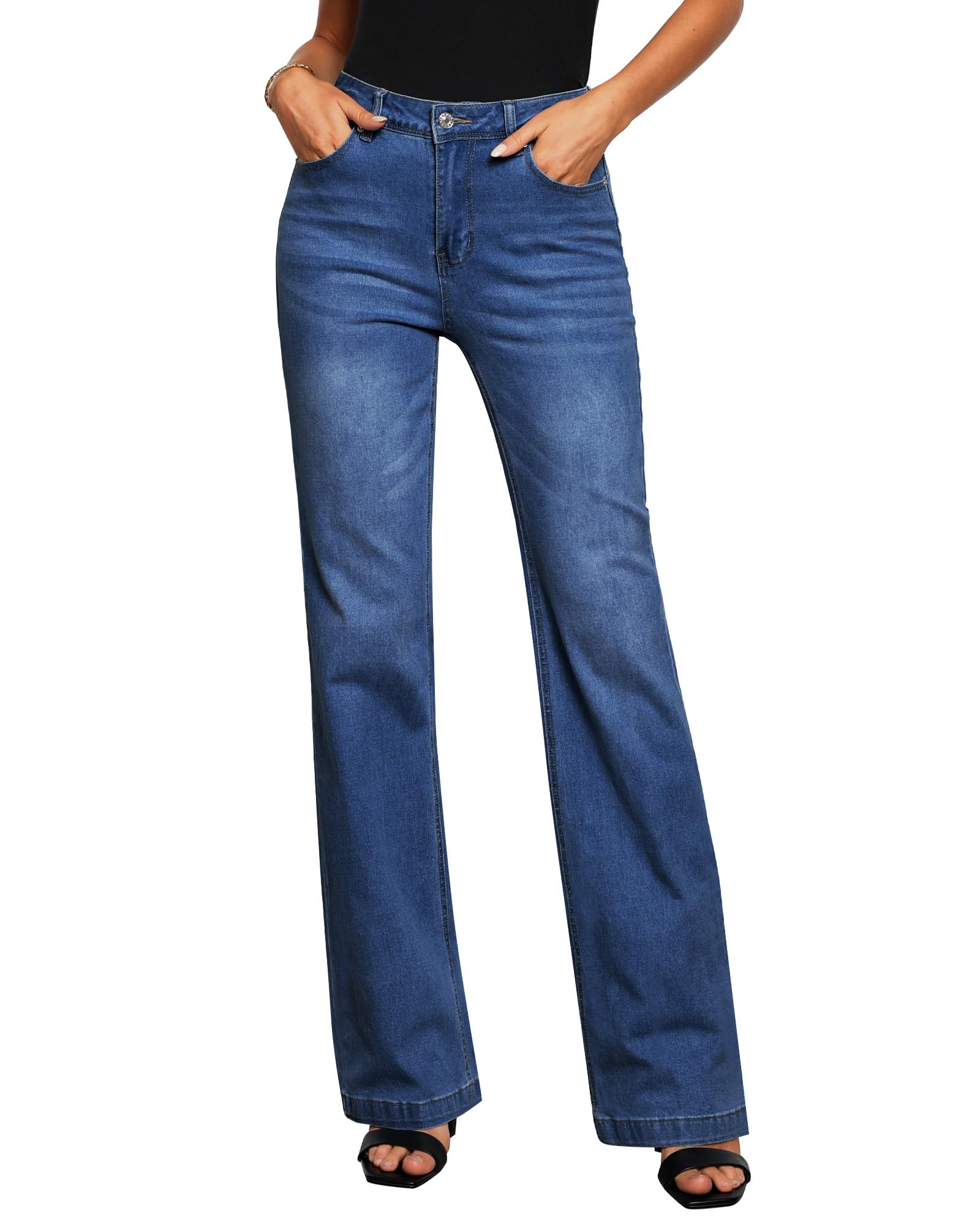 GRAPENT Flare Jeans