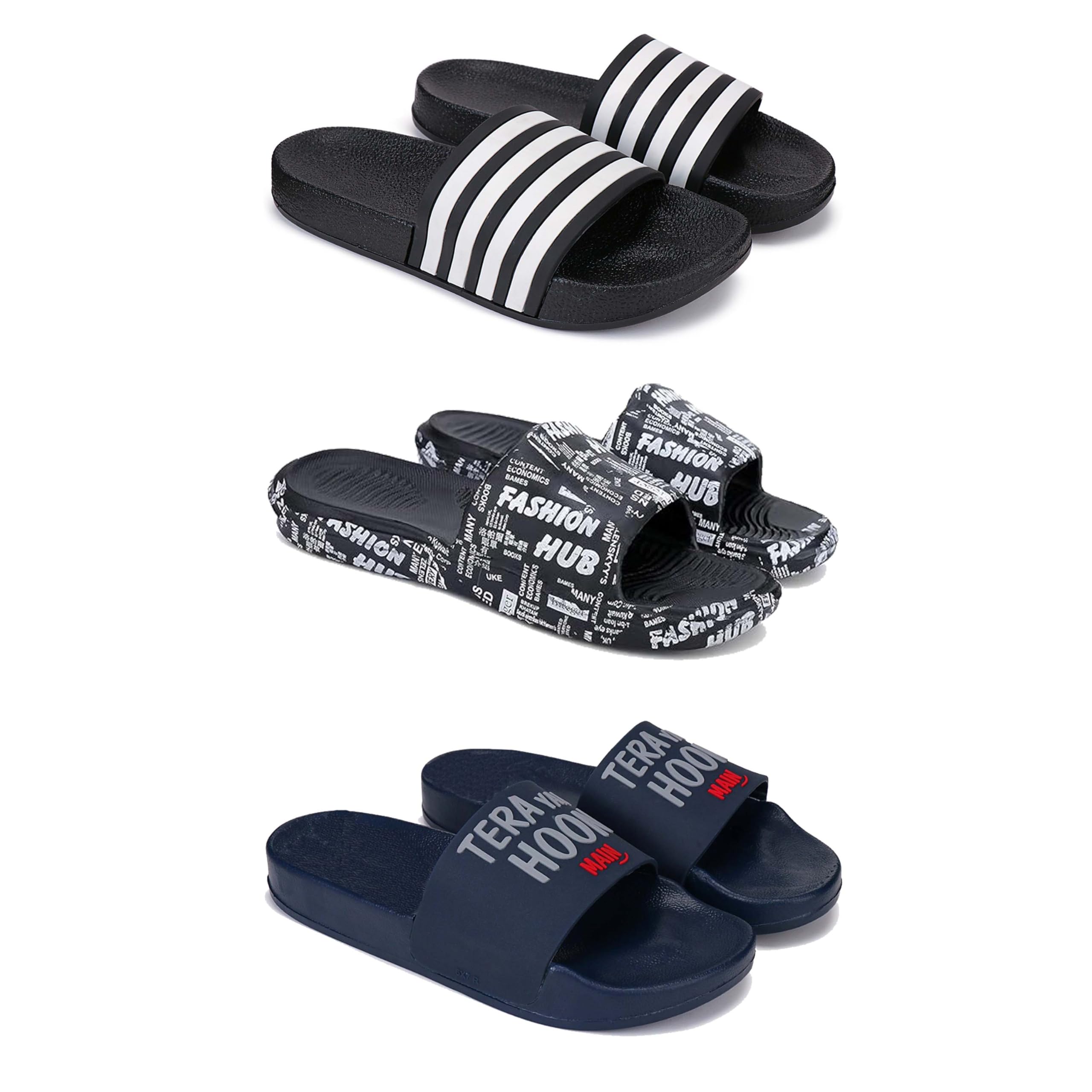 Men's Sandals | Lightweight Wear| Stylish & Easy to Wear For Men's GRP-San-(3-COMBO)-3024-3103-1588