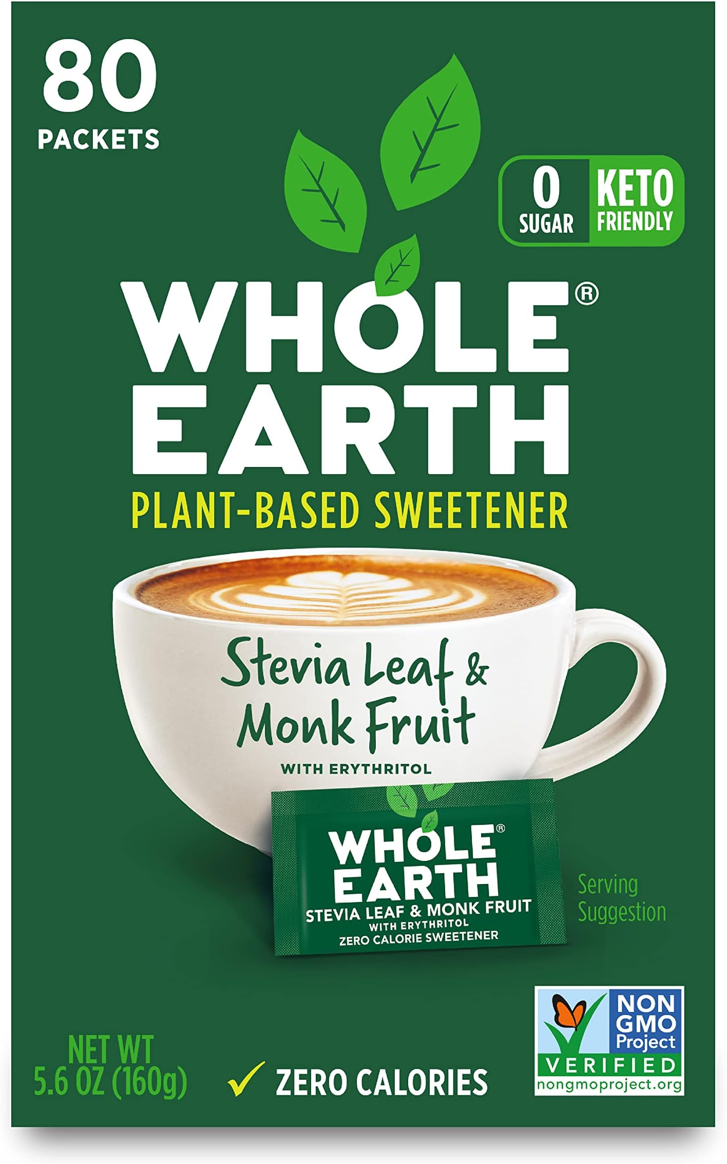 Classic Monk Fruit Sweetener with Erythritol White