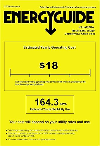Miniatura 40 de Kalamera Refrigerador de bebidas, enfriador de bebidas de 24 pulgadas debajo del mostrador para 154 latas, rango de temperatura de 32 a 41 ℉