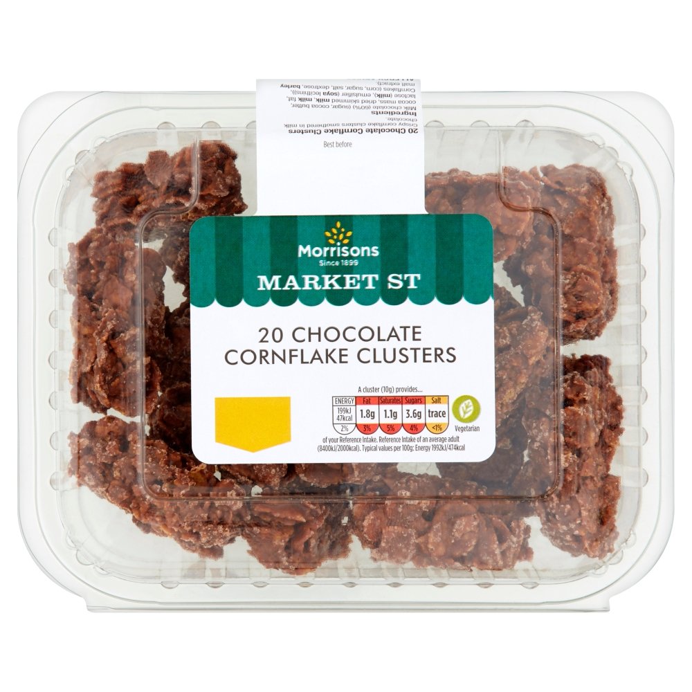Morrisons Market St Cornflake Clusters, Pack of 20