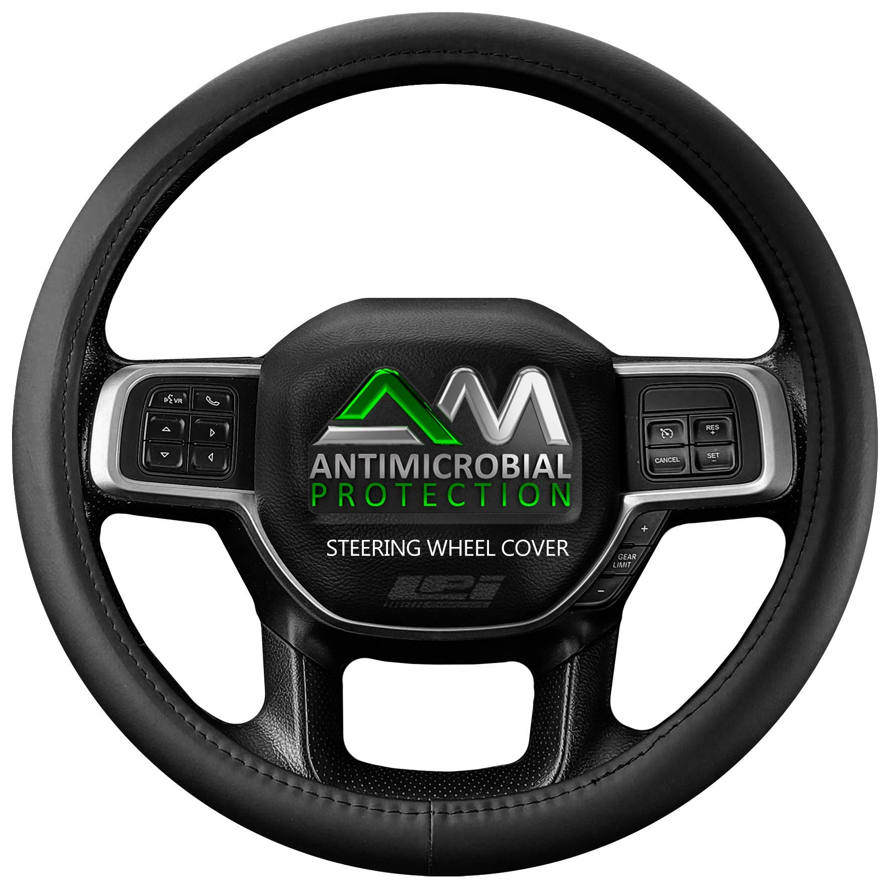 Buy Season Guard Antimicrobial Defender Steering Wheel Cover for Full