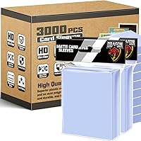 Vista 12 de 1000 Fundas para Tarjetas Top Loaders para Tarjetas Coleccionables, Fundas Suaves Penny para Tarjetas de Béisbol, Fundas Protectoras para Tarjetas