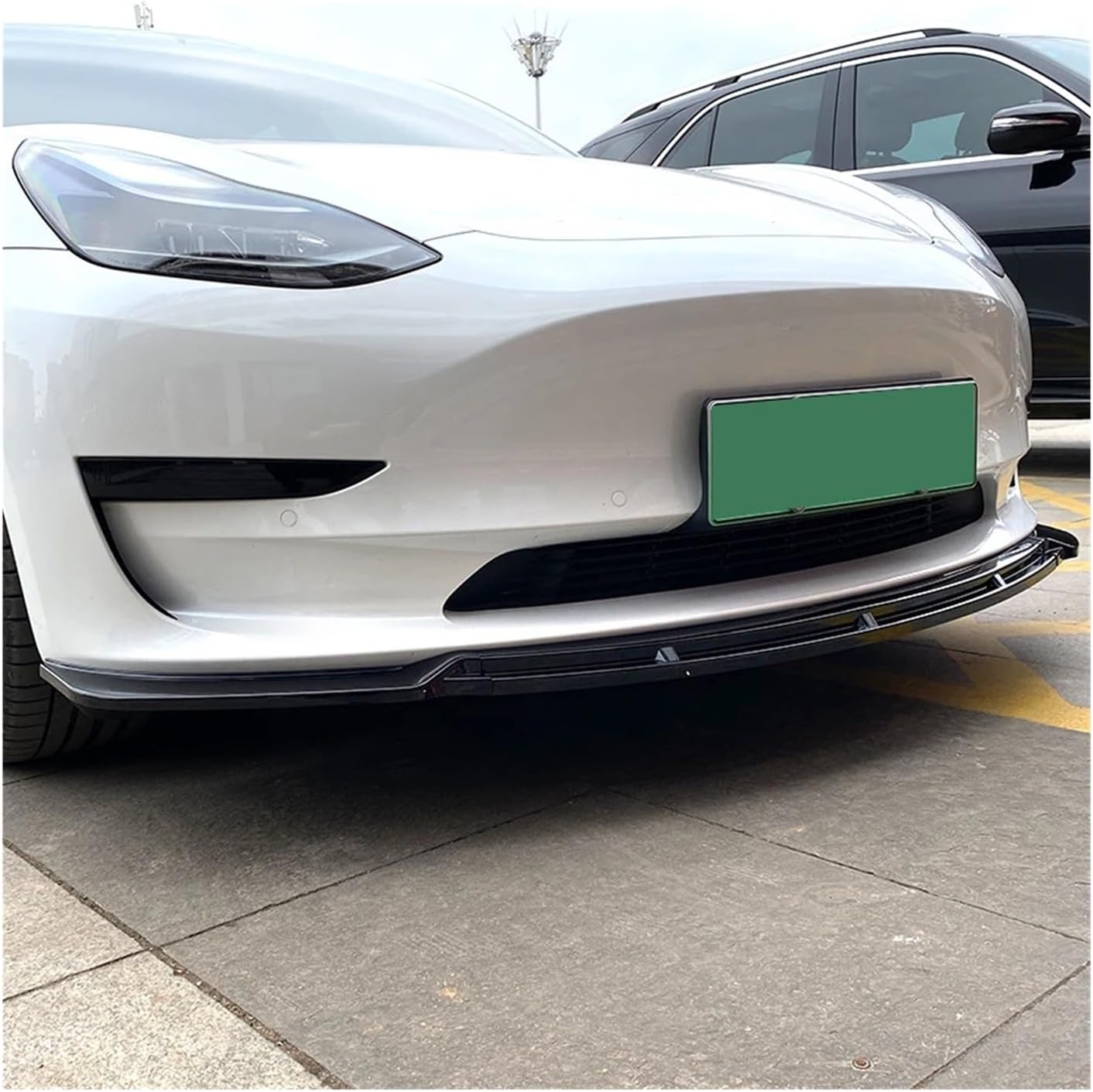 CARIG テスラ フロントスポイラー 2017-2023 テスラ モデル3 セダン フロントリップ リップスポイラー ABS製 カーボン調  プロテクター フロントバンパーリップカバーテスラモデル 3 2017-2023 ディフューザースプリッターカナード車体キットスポイラーディフ​​レ  Amazon ...