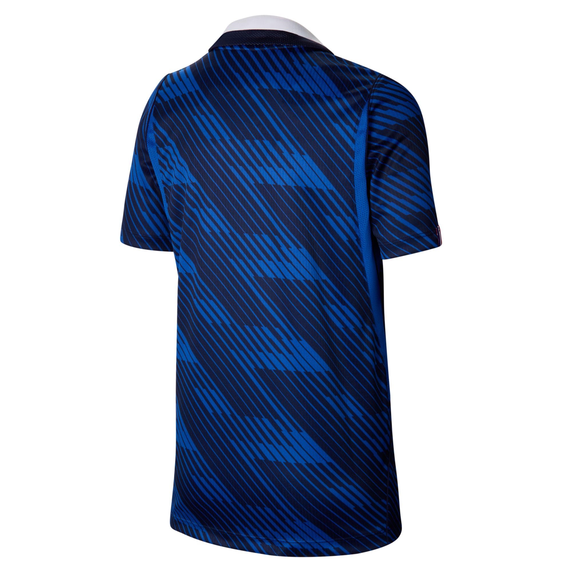 Nike FFF 2026 Stadium Domicile Maillot de Foot Replica Nike Dri-fit pour Ado Réplique du Maillot de Football Mixte Enfant (Lot de 1)