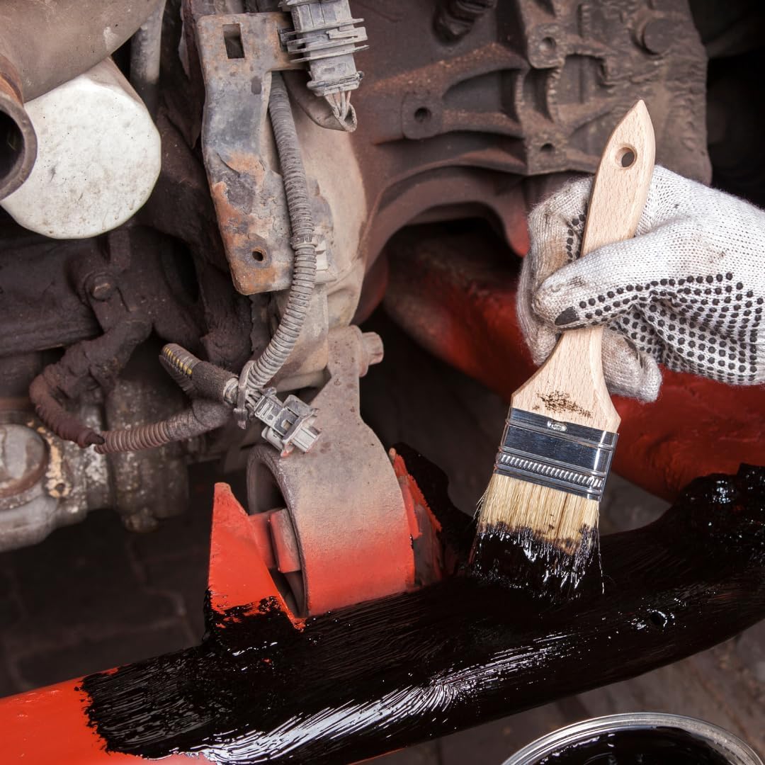 1 Quart Can Matte Black Wax-Based Undercoat, Long Lasting Corrosion, Anti Rust Coating, Protect All Metals in Marine & Automotive & has Superior Gravel Resistance for Maximum Protection