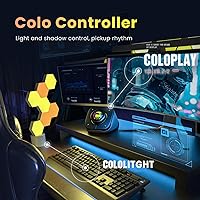 Vista 5 de Cololight Stream Desk One Touch Boot para PC Gaming Mini Teclado Controlador Personalizado