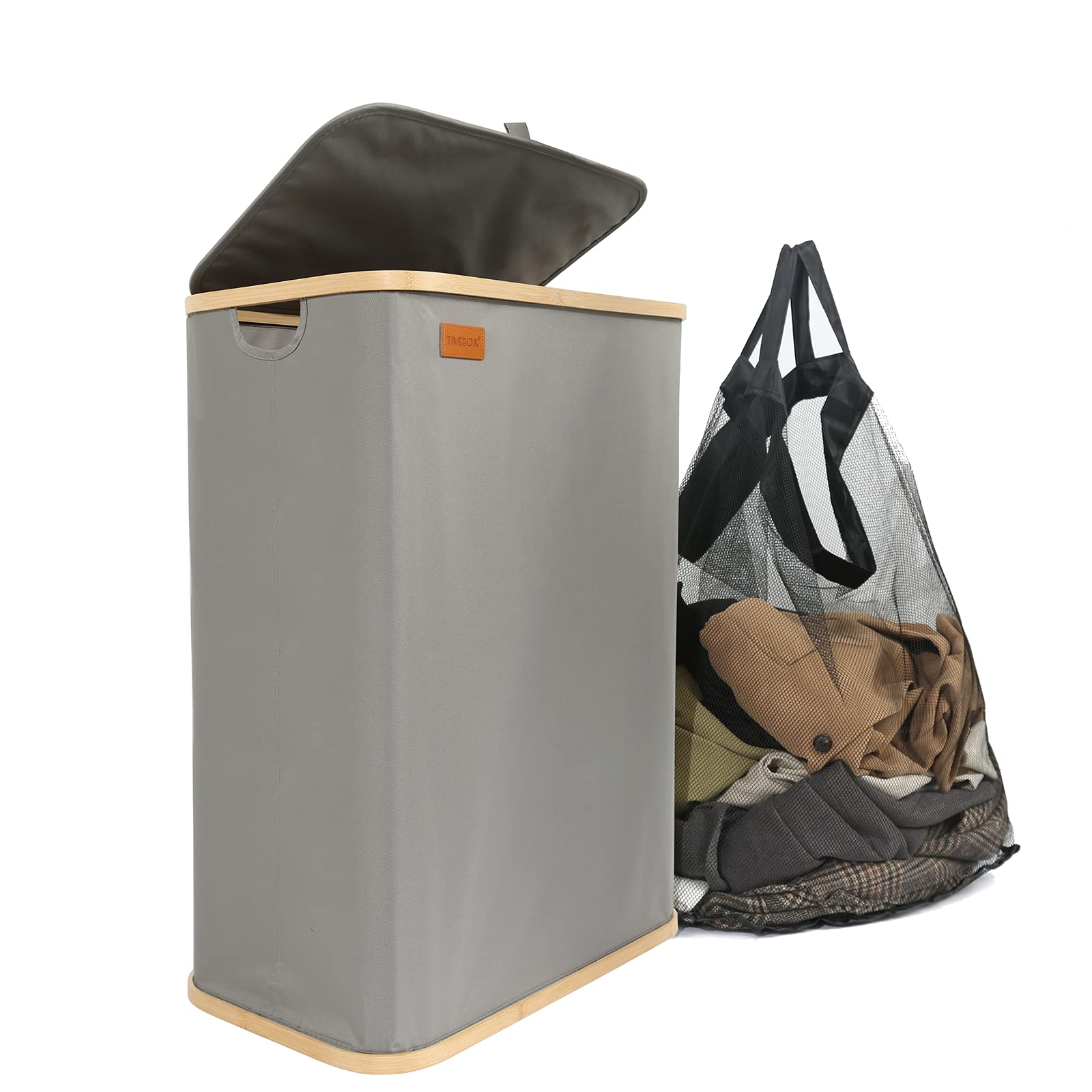 Buy Timebox 130L Large Laundry Hamper with Lid, Collapsible Laundry