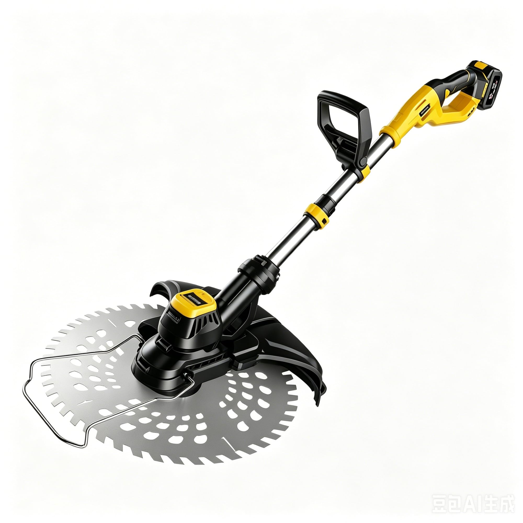 Darbcgh 2Batteries 21V Battery Grass Trimmer, Cordless Electric Grass Shear 6800 Rpm, Lightweight Weed Cutter With 2 Batteries & Charger(2Batteries)