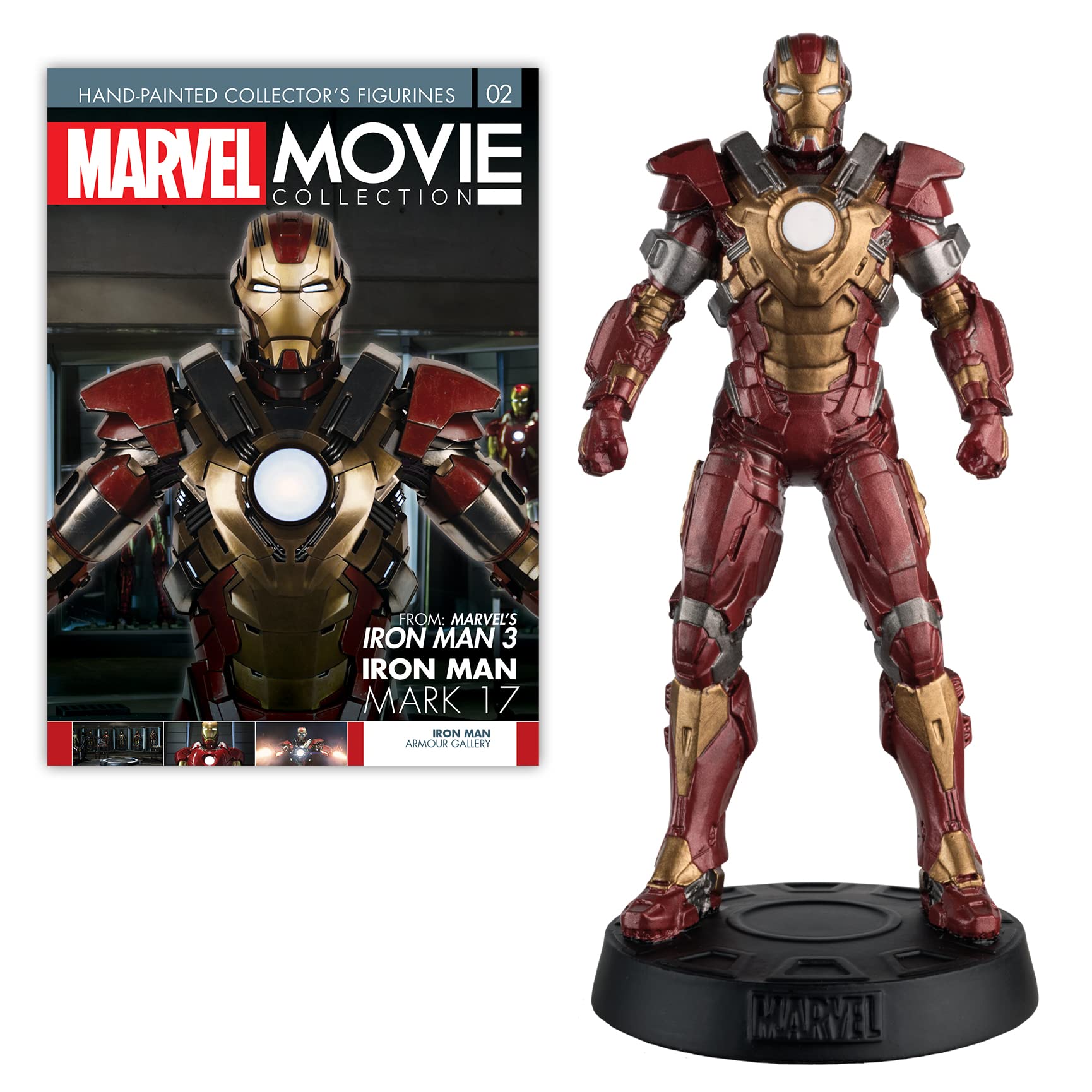 Marvel - Iron Man Mark XVII Figurine (Heartbreaker) - Marvel Movie Collection by Eaglemoss Collections
