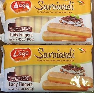 بسكويت ليدي فينجر على شكل عيدان بنكهة التيراميسو، وزن 200 جرام