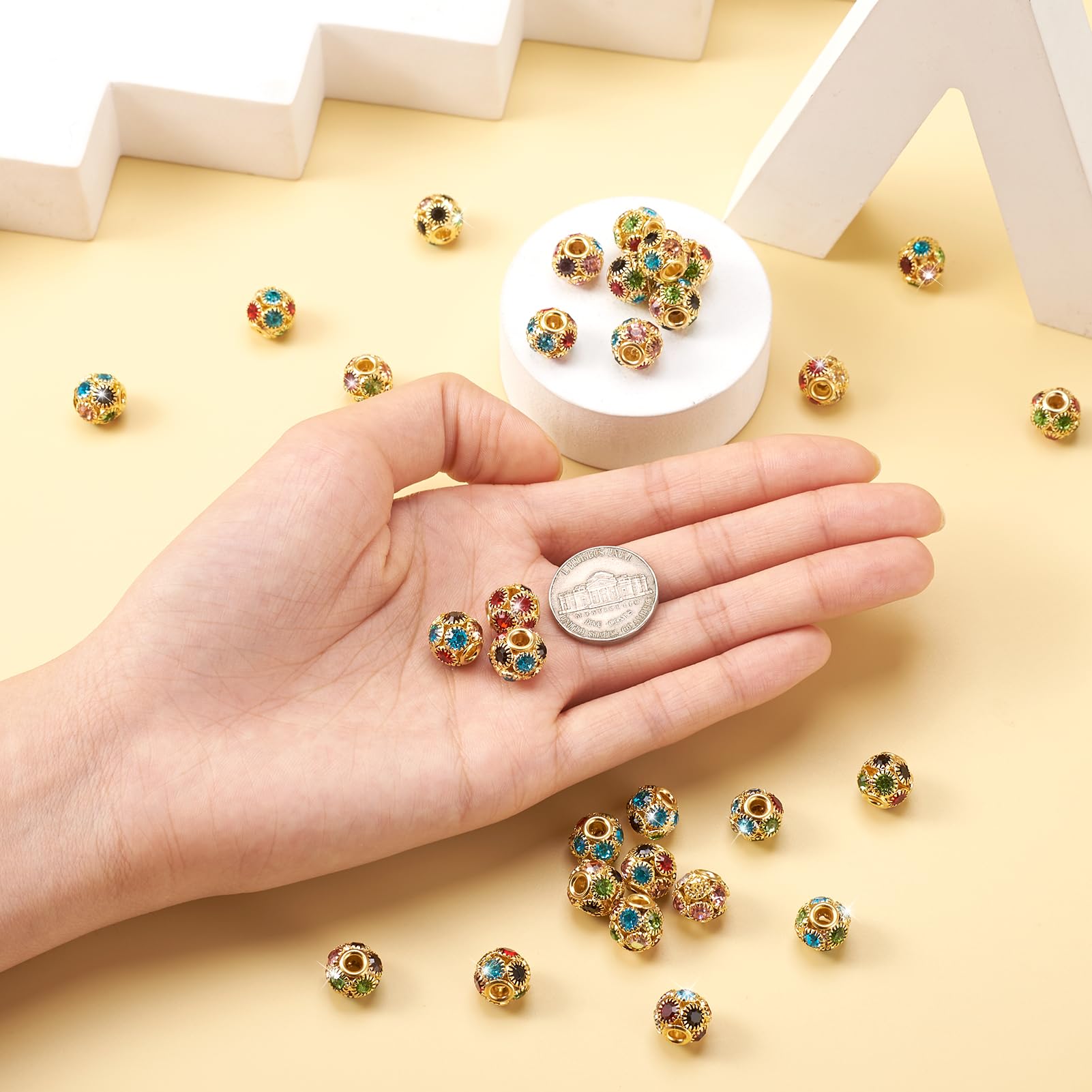 Kit De Fabrication De Stylos à Perles Arc-en-ciel DIY En Gros Pour Création De Bijoux