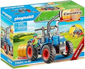 Playmobil Grande Trator Com Acessorios, Playmobil City Action - Sunny Brinquedos