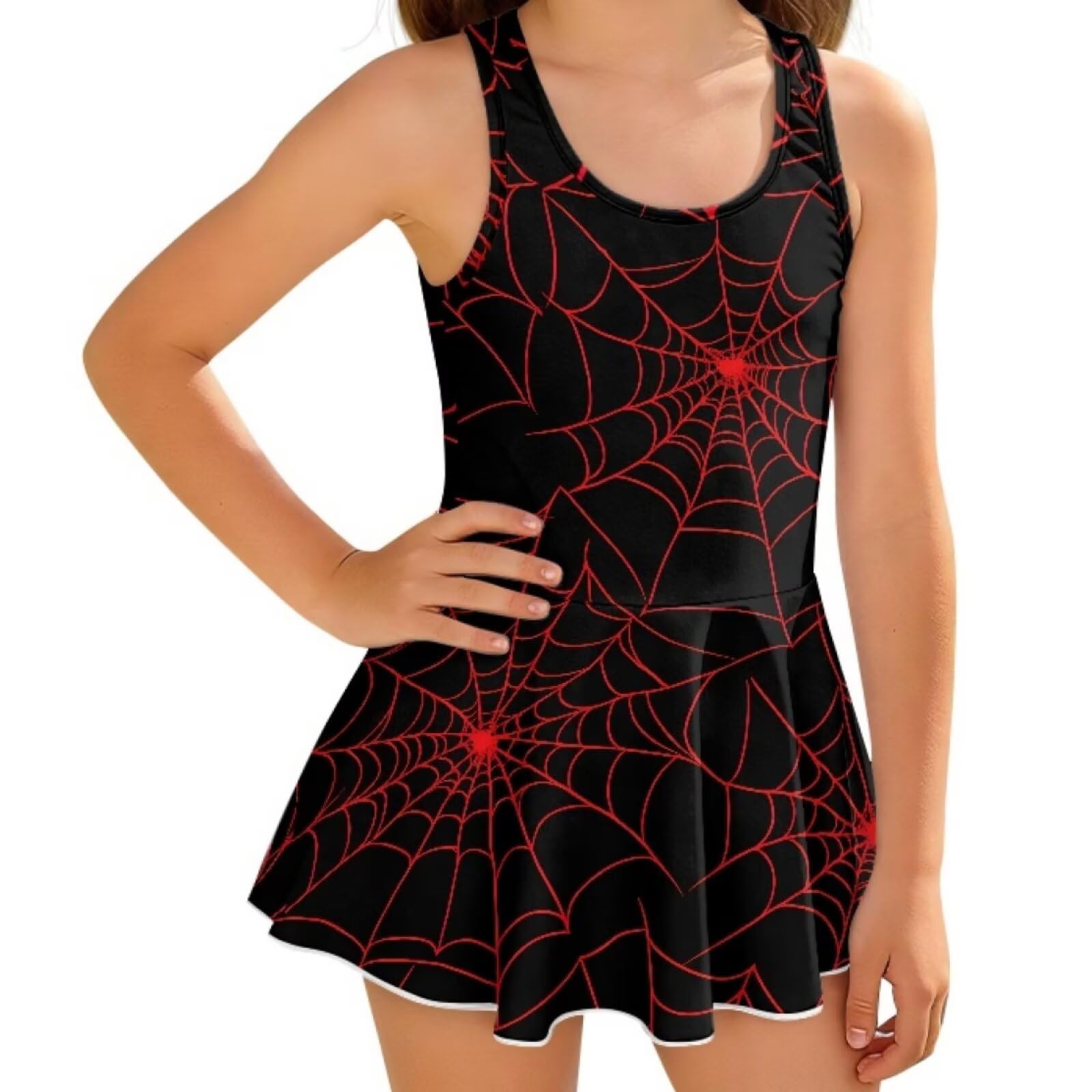 KEIAHUAN Gymnastics Leotards for Girls Sleeveless Bodysuit Dance Leotards Performance Costume