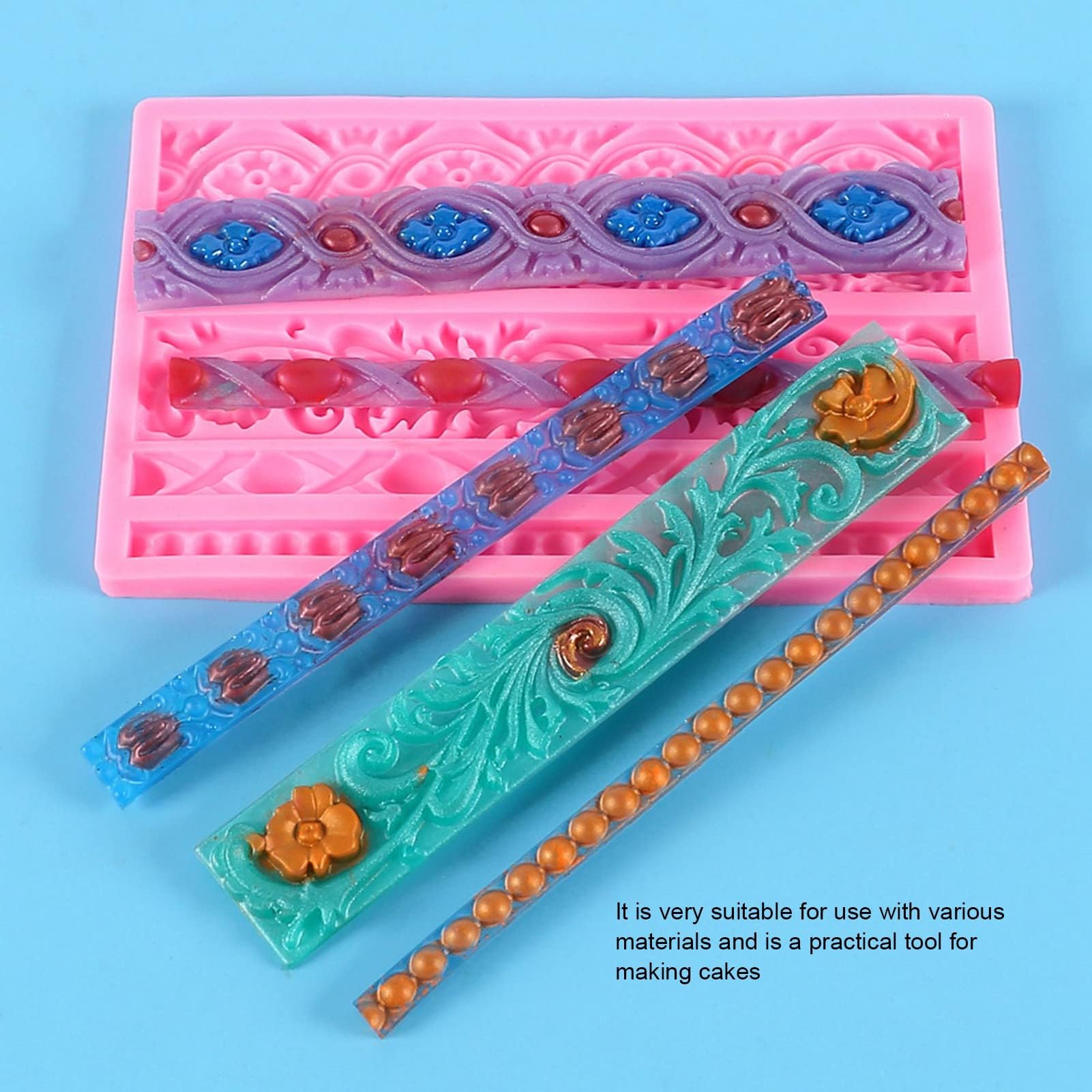 Accfore Confezione da 2 stampi per torta lunare con 10 | WhichOne