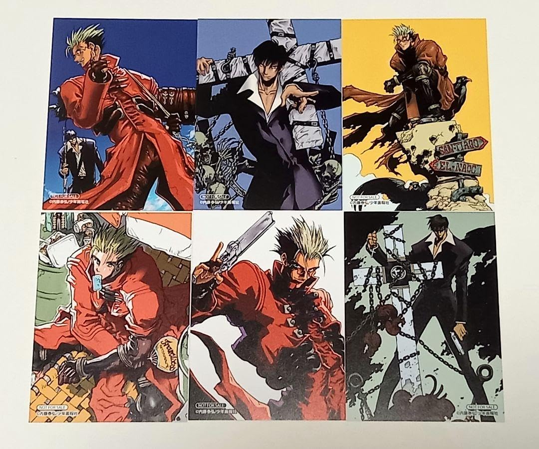 つながるトレーディングイラストカード 全17種 トライガン TRIGUN 