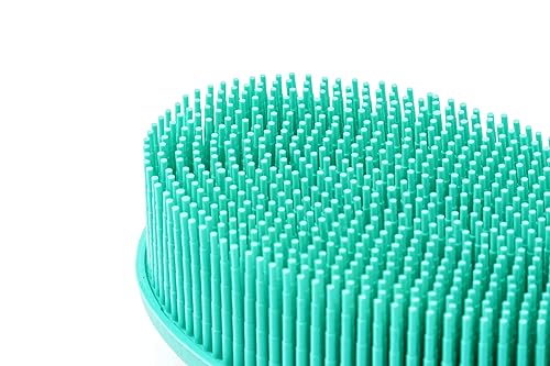 Miniatura 7 de Cepillo sensorial prémium para niños o autismo, limpiador corporal de silicona suave, cepillos de terapia ocupacional 2 en 1, esponja de silicona,