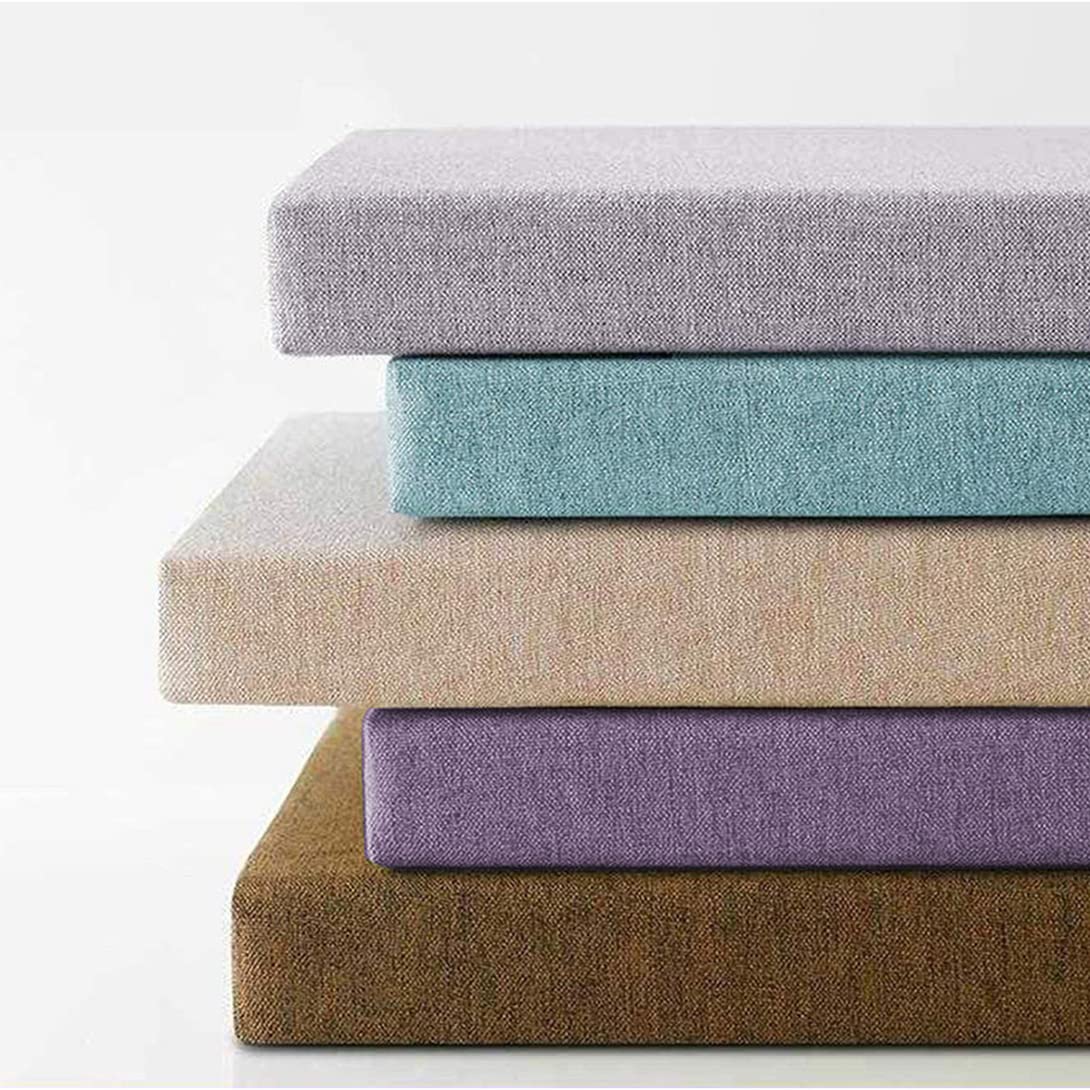 Coussin doux pour banc de jardin 60x30x2 cm beige : moelleux haut de gamme pour assise 2/3 places