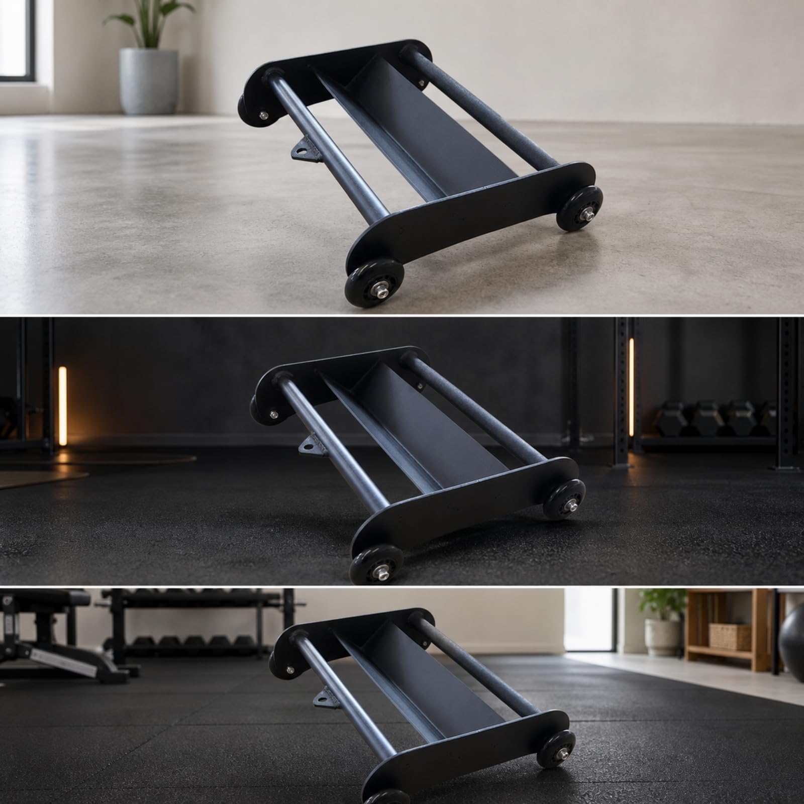Máquina Abdominales con nsores Antislizan Rodillo Abdominal Robusto Rodillo para Abdominales para portistas, Principians
